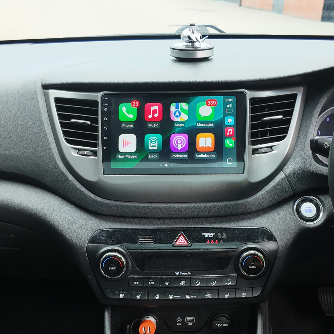 Hyundai Tucson TL Apple Carplay / Android Auto 9" Stereo Upgrade 2015-2018