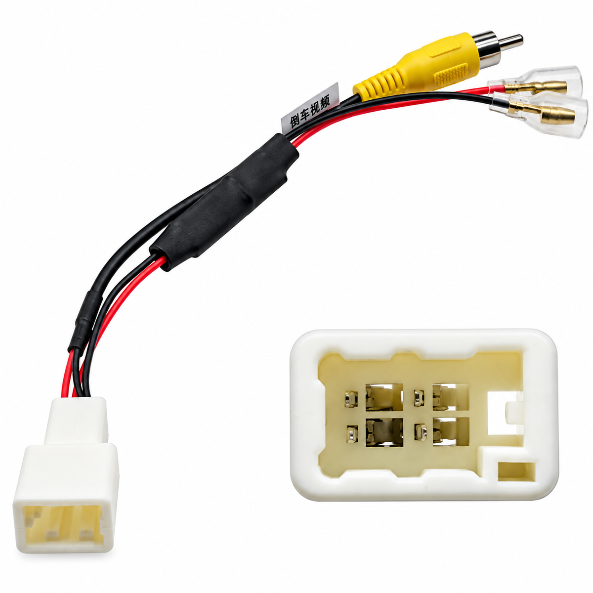 Toyota 4 Pin Factory Rear Camera Retention Adapter 12V 6V