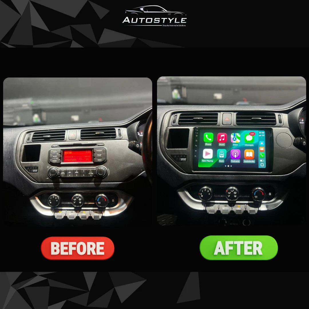 Kia Rio K3 Apple Carplay / Android Auto 9" Stereo Upgrade 2011-15