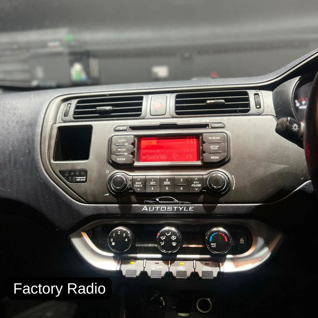 Kia Rio K3 Apple Carplay / Android Auto 9" Stereo Upgrade 2011-15