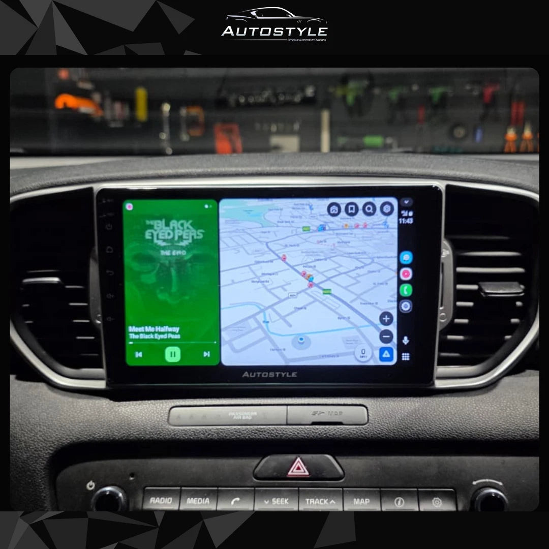 Kia Sportage Apple Carplay / Android Auto 9" Stereo Upgrade 2016-20
