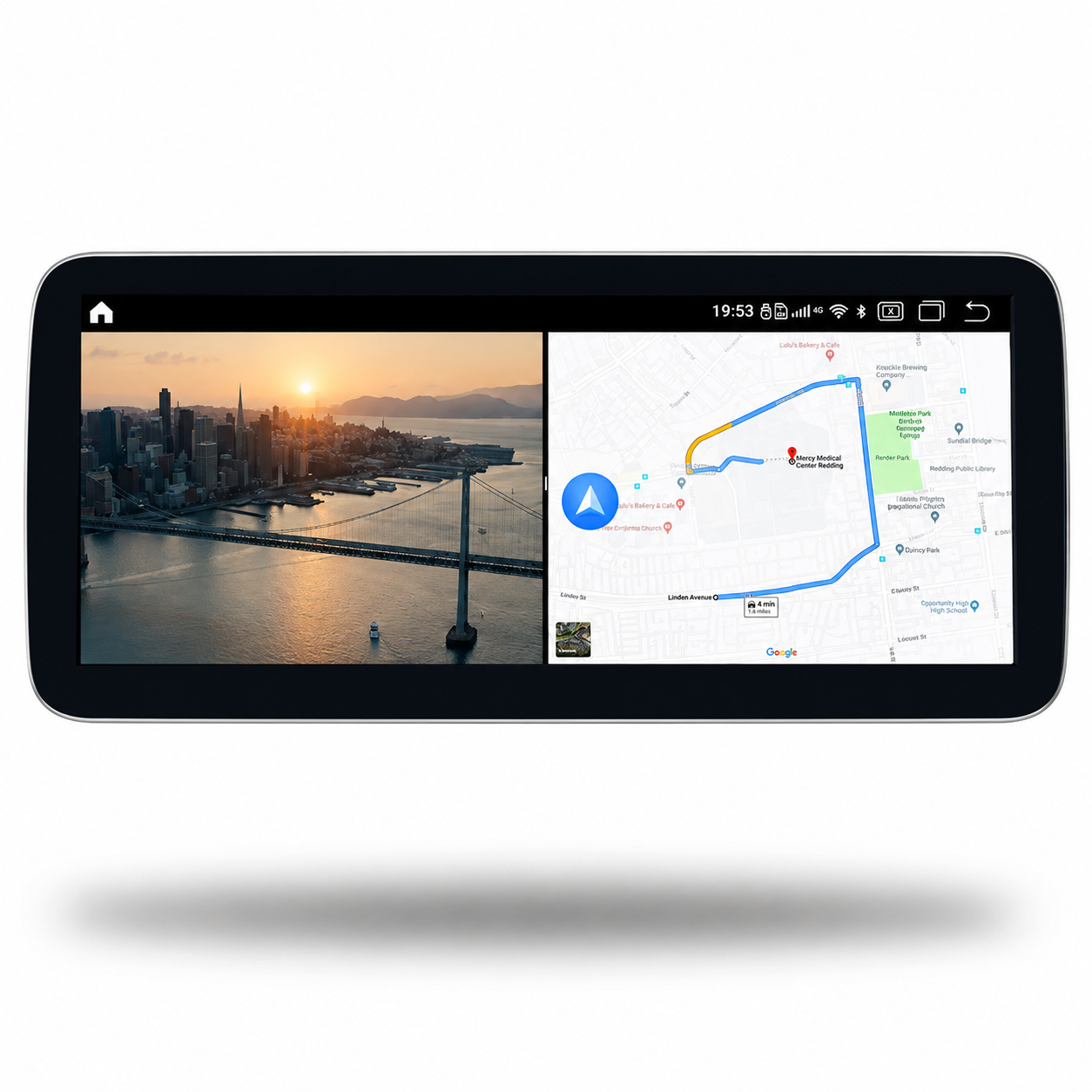 Mercedes-Benz C Class W205 (2014-2020) Apple CarPlay Android Auto 10.25" Touch Screen