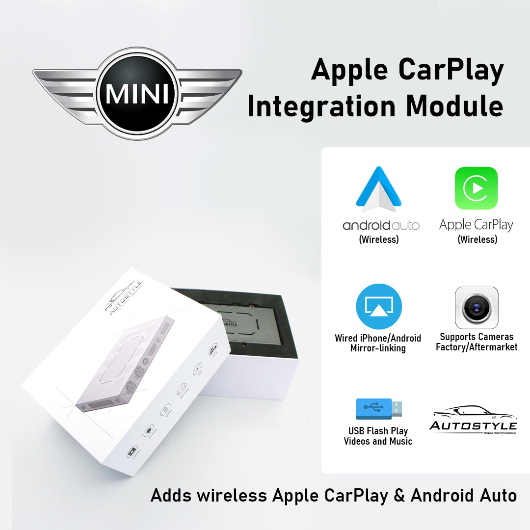 Wireless Apple CarPlay/Android Auto for MINI Models with NBT (2012-2016)