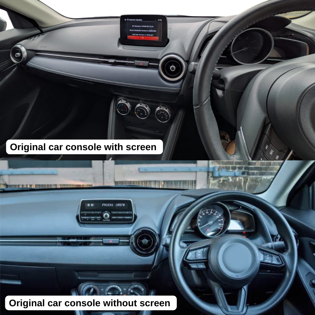 Mazda 2 Mazda CX-3 Apple Carplay / Android Auto 9" Stereo Upgrade 2014-2021