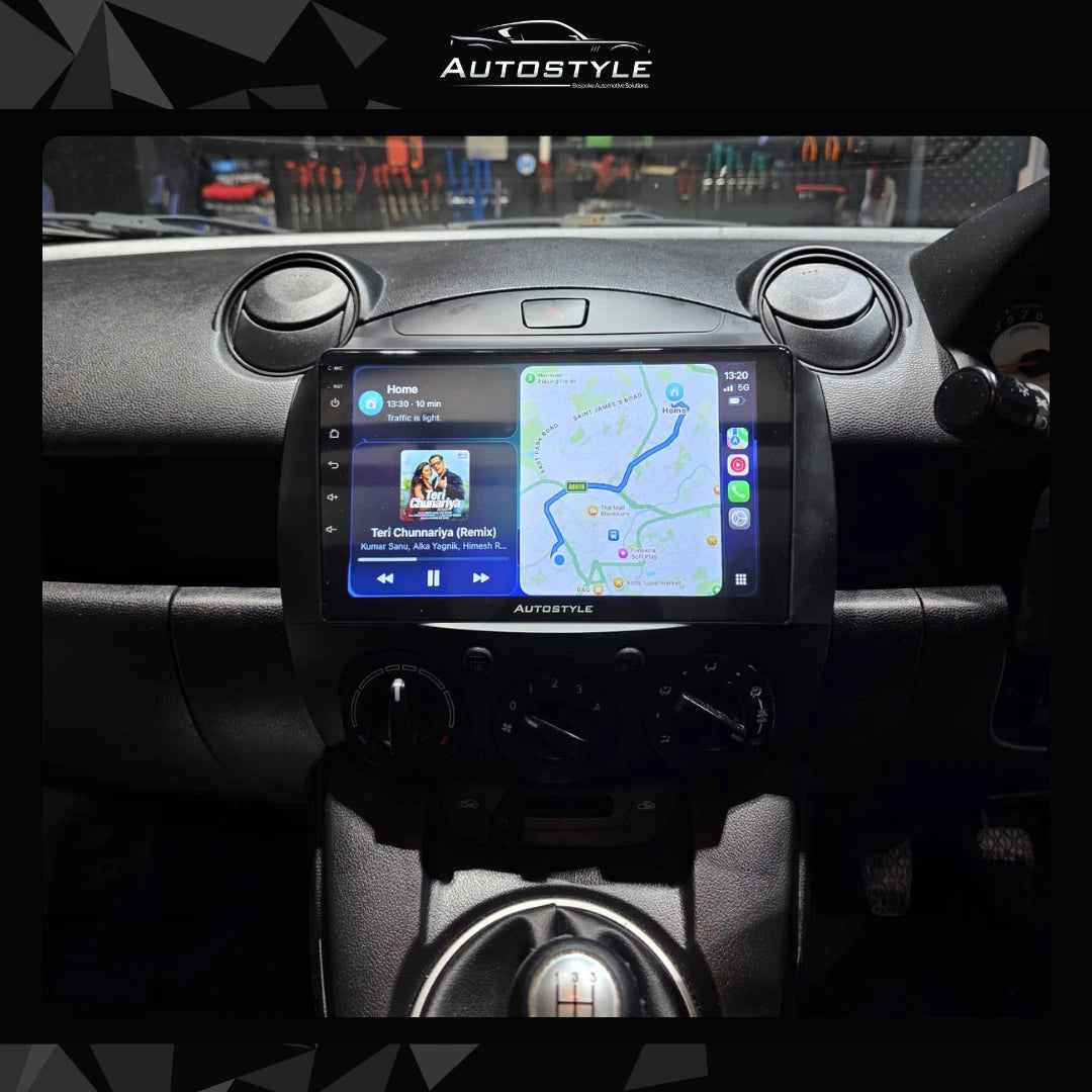 Mazda 2/ DE Demio Apple Carplay / Android Auto 9" Stereo Upgrade 2007-2015