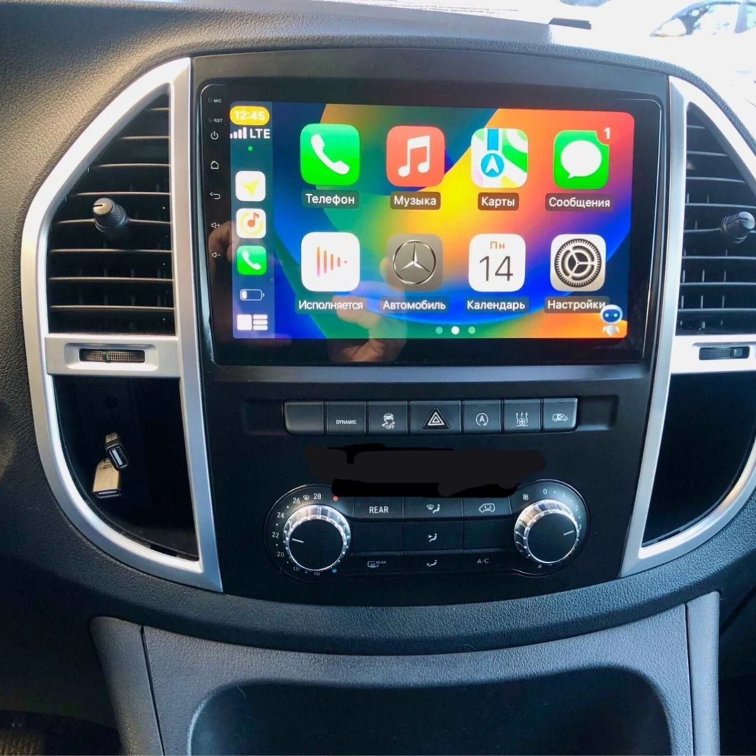 Mercedes Benz Vito 3 W447 Apple Carplay / Android Auto 10" Stereo Upgrade 2014-2020