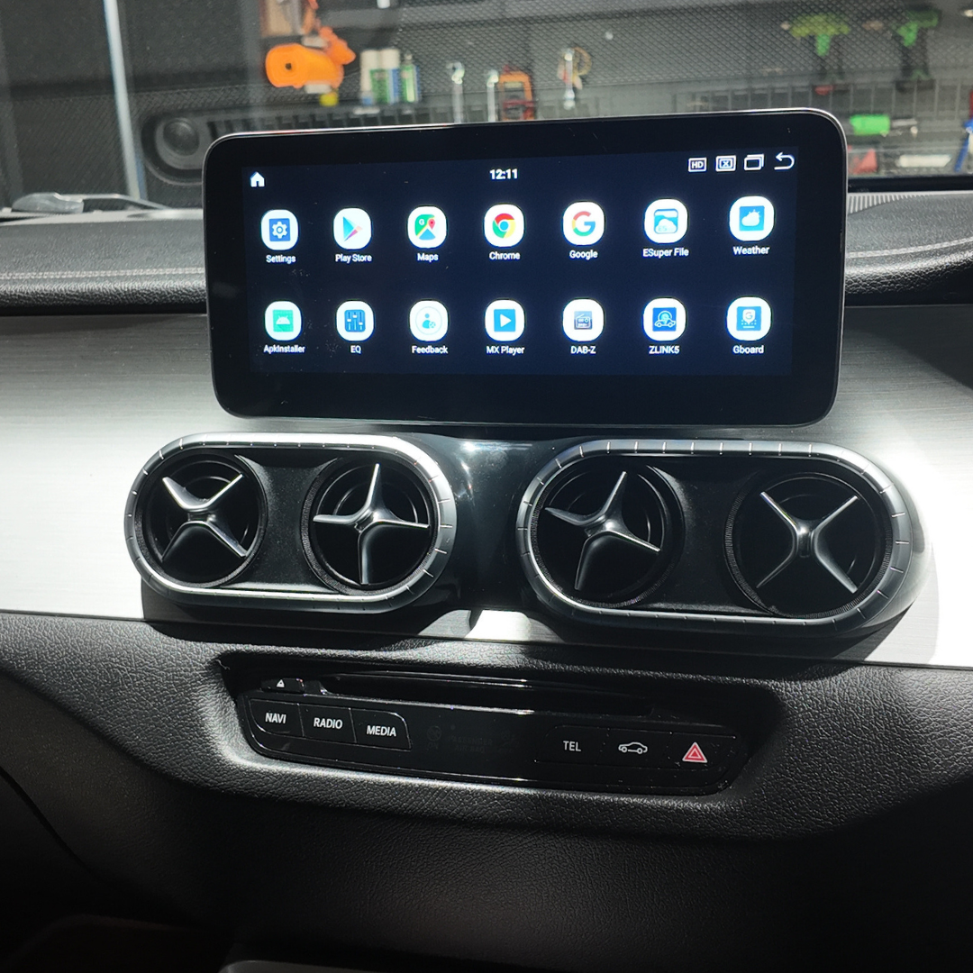Mercedes-Benz X Class W470 (2015-2021) Apple CarPlay Android Auto 10.25" Touch Screen