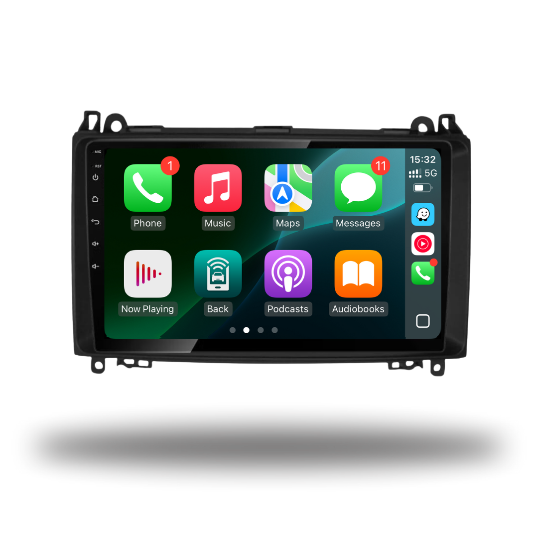 Mercedes-Benz Vito Apple Carplay / Android Auto 9" Stereo Upgrade (2014-23)
