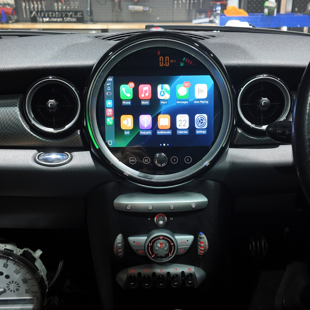 Mini Countryman R60 Apple Carplay / Android Auto 9" Stereo Upgrade (2011-2016)