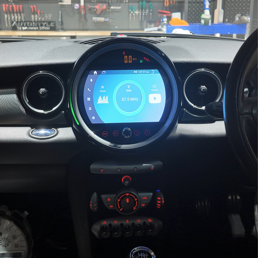 Mini Countryman R60 Apple Carplay / Android Auto 9" Stereo Upgrade (2011-2016)