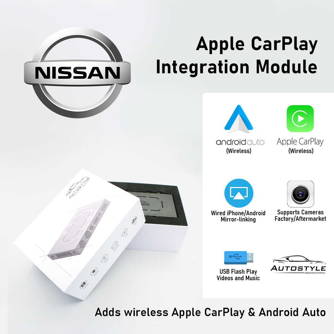 Wireless Apple CarPlay/Android Auto for Nissan Patrol (2018-2020)