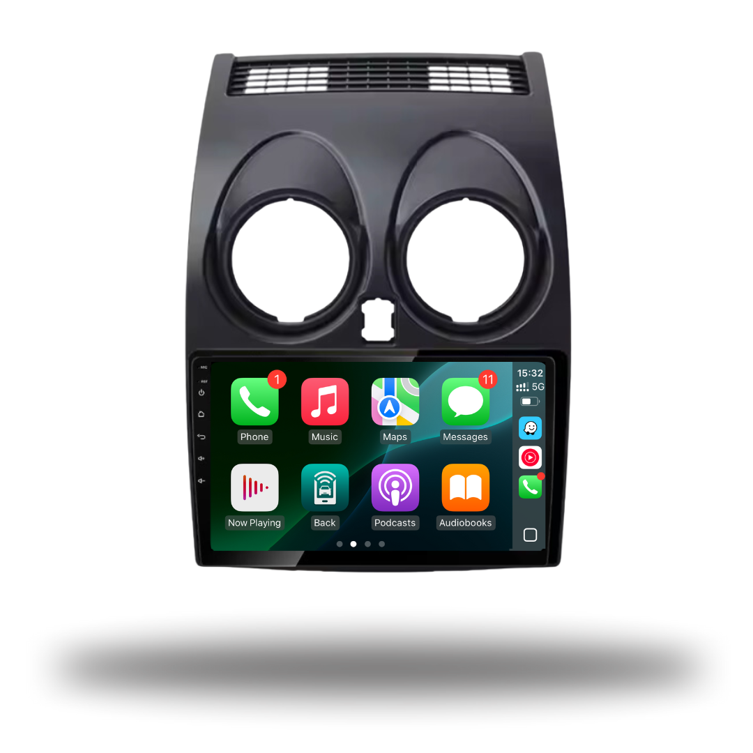 Nissan Qashqai Apple Carplay / Android Auto 9" Stereo Upgrade (2006-13)