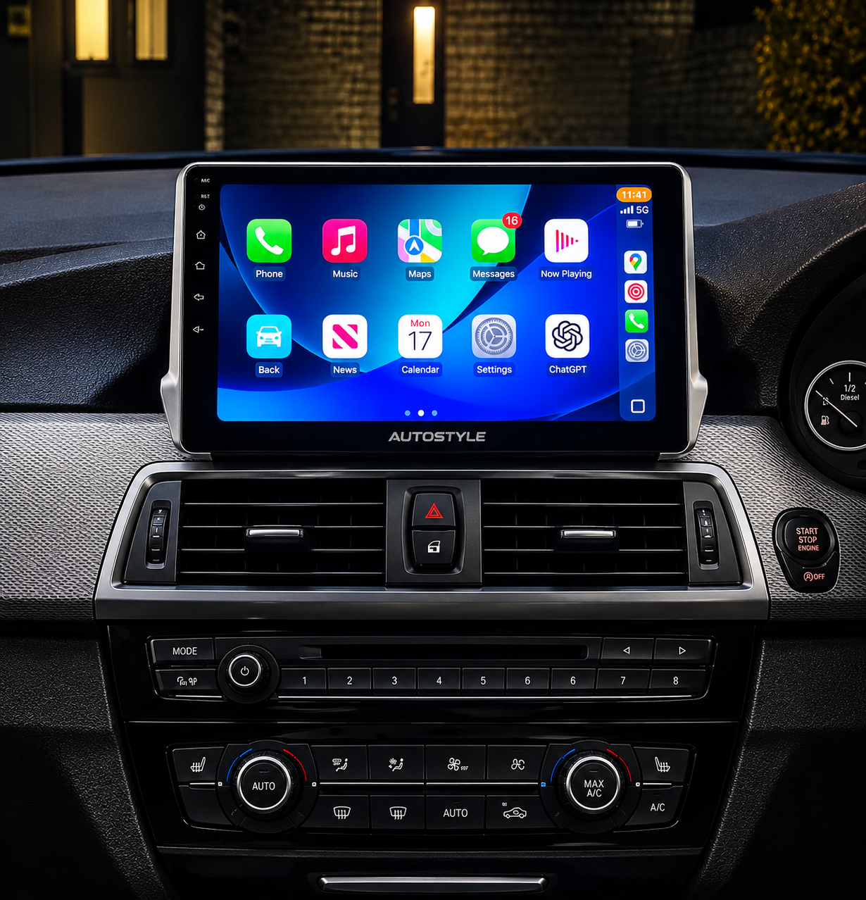 Peugeot 208 / 2008 / A94 / A9 Apple Carplay / Android Auto 10" Stereo Upgrade 2012-20