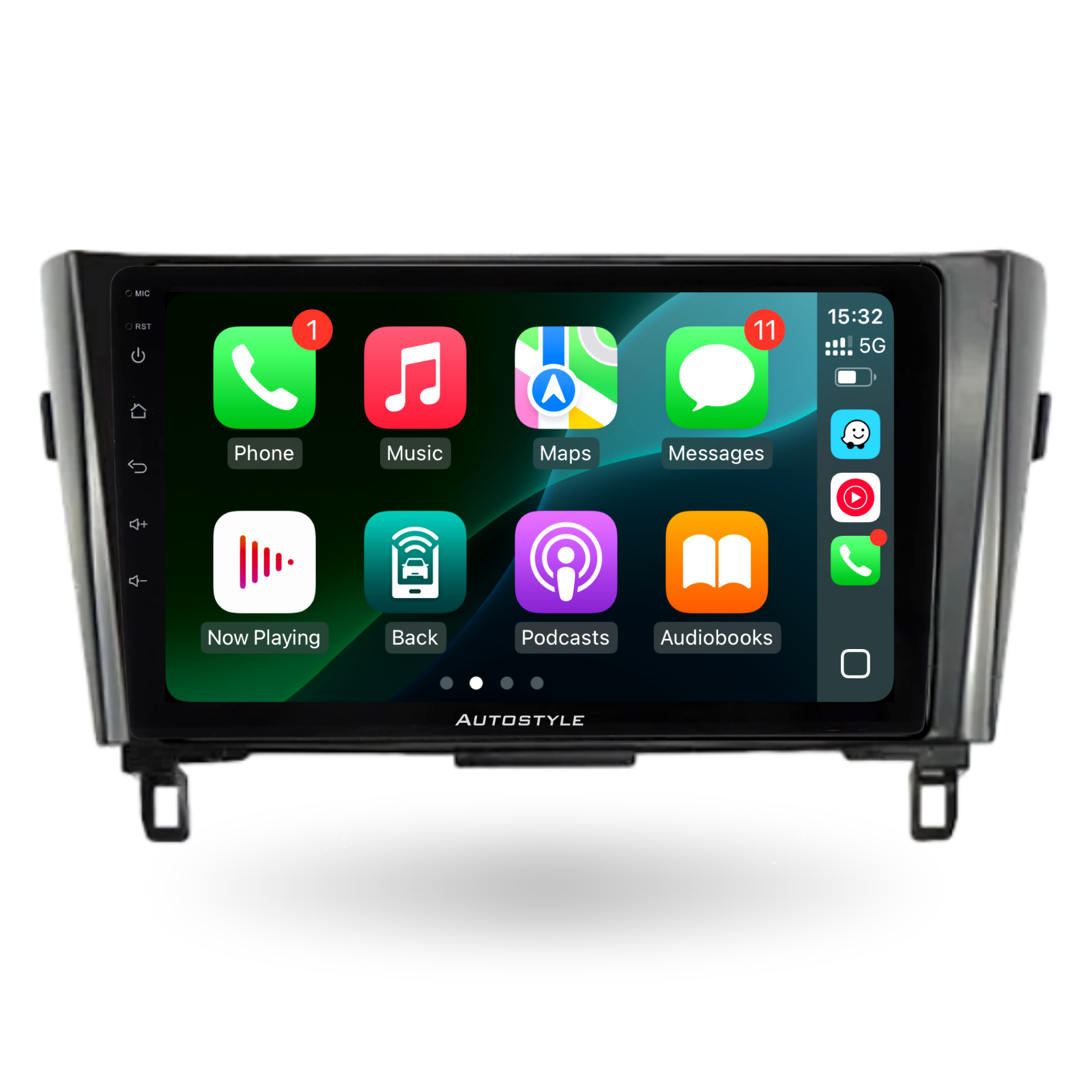 Nissan Qashqai / X-Trail Rogue T32 Apple Carplay / Android Auto 10" Stereo Upgrade (2013-20)