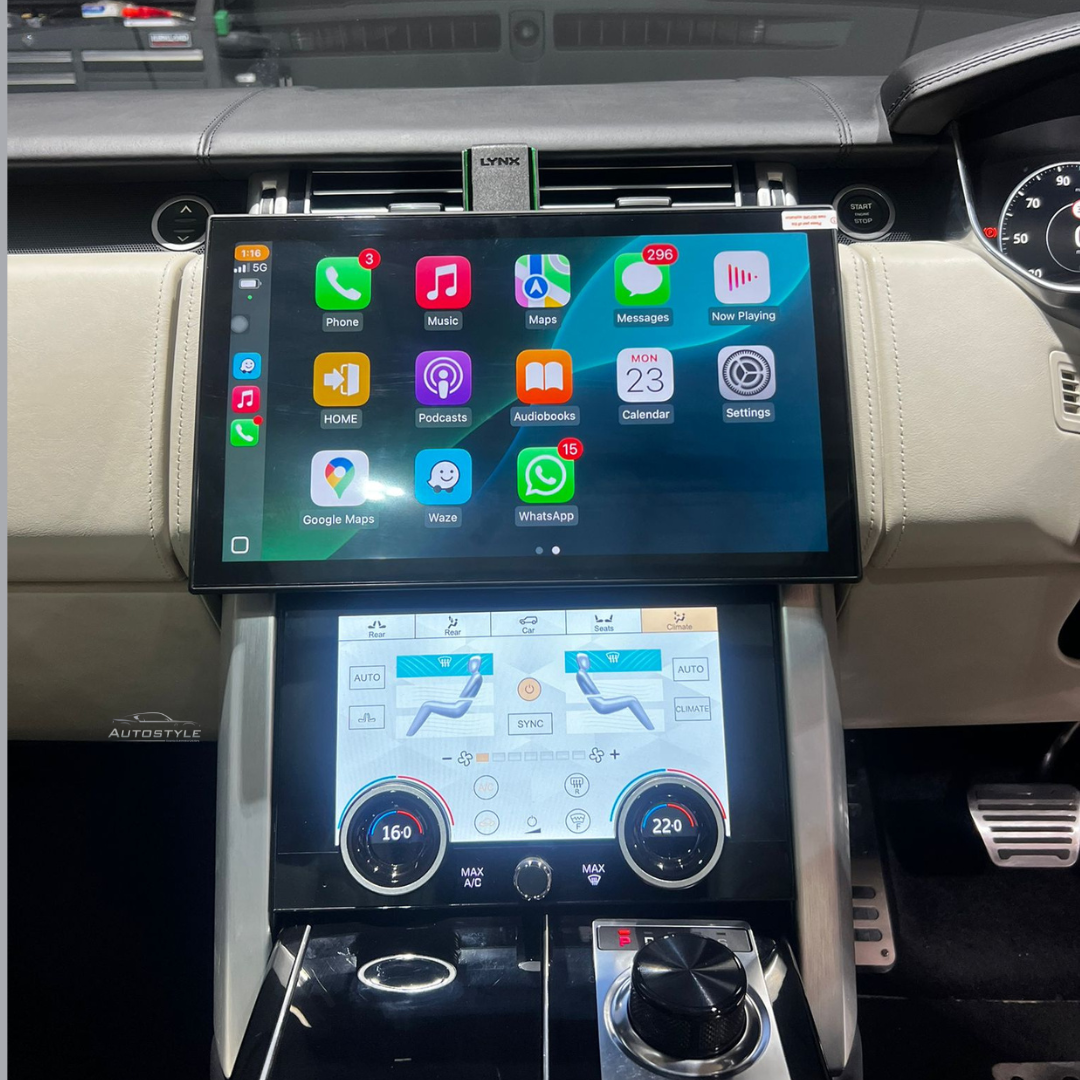 Range Rover Vogue L405 13.3" (2013-ON) Android Screen Upgrade and Wireless Apple CarPlay