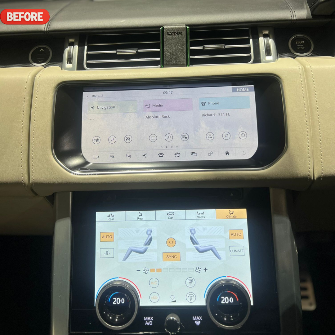 Range Rover Vogue L405 13.3" (2013-ON) Android Screen Upgrade and Wireless Apple CarPlay