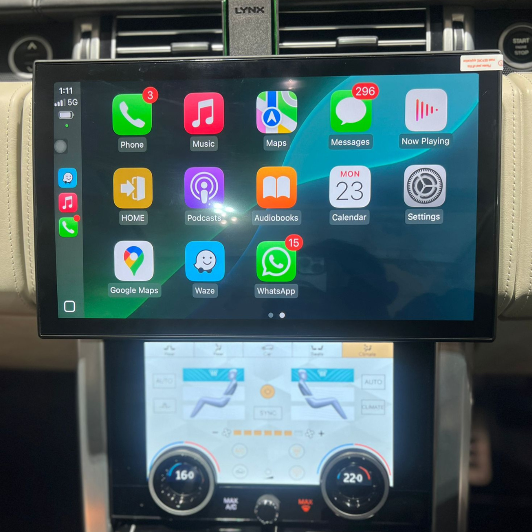 Range Rover Vogue L405 13.3" (2013-ON) Android Screen Upgrade and Wireless Apple CarPlay
