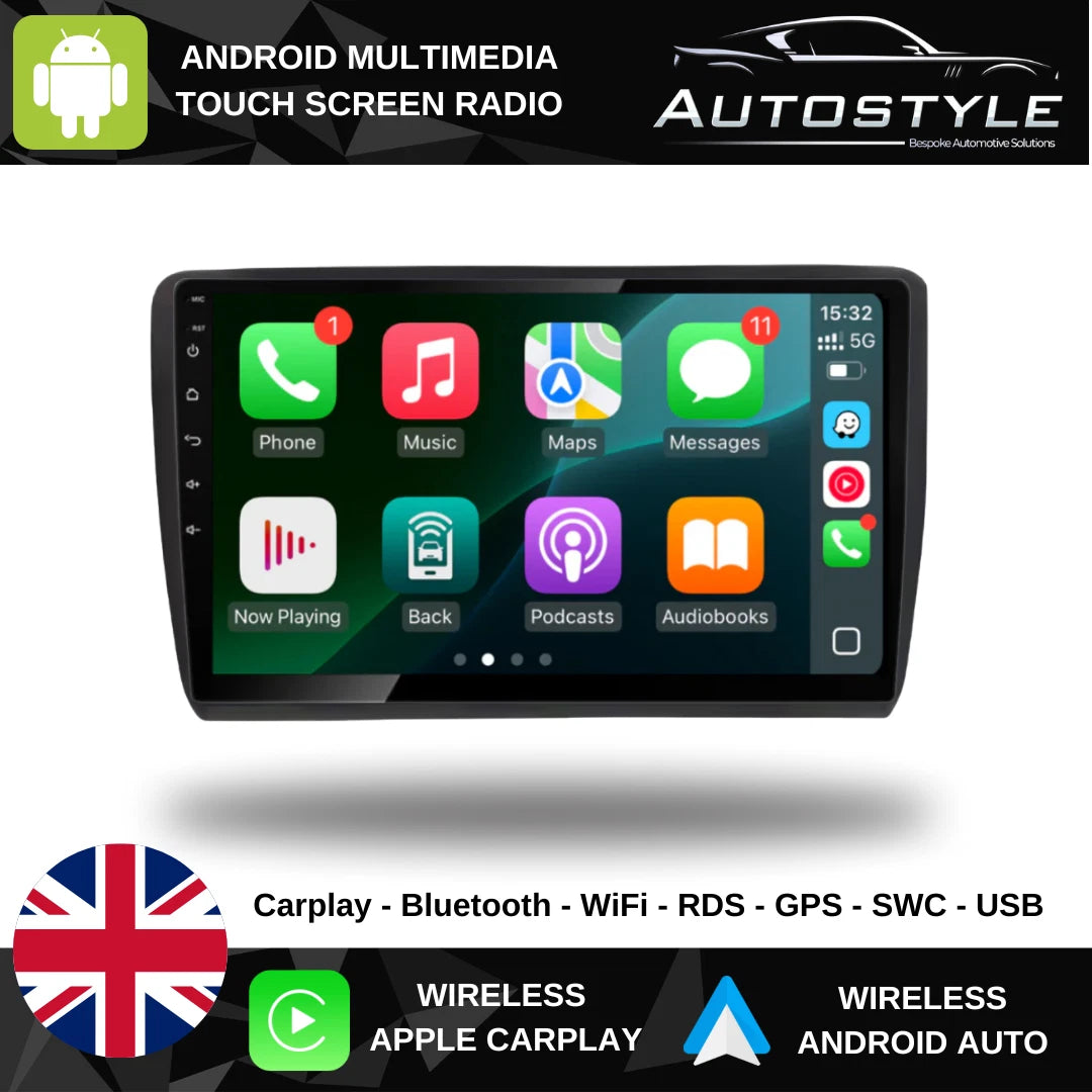 SEAT IBIZA Apple Carplay / Android Auto 9" Stereo Upgrade (2016-2017)