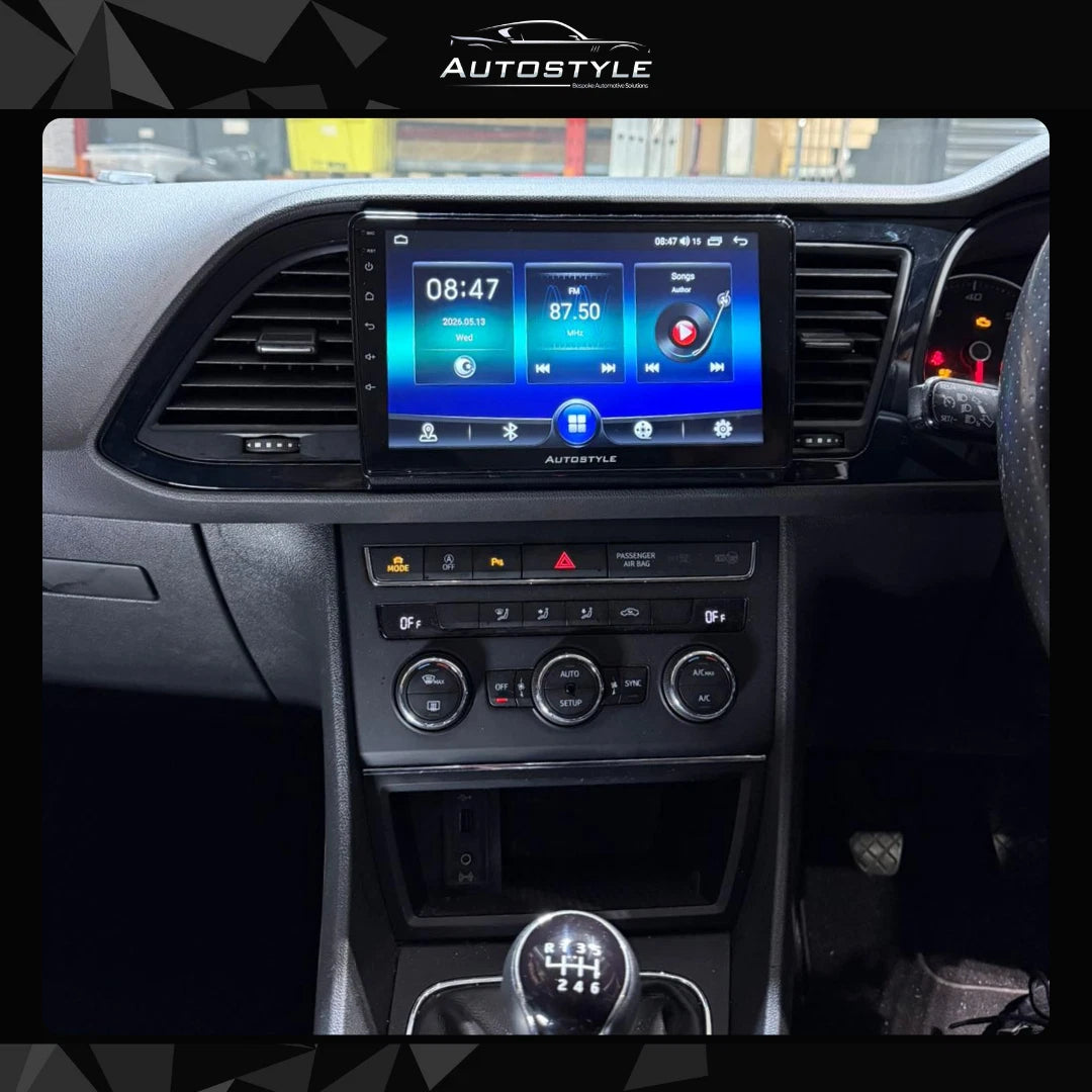 SEAT Leon Apple Carplay / Android Auto 9" Stereo Upgrade 2012-2020