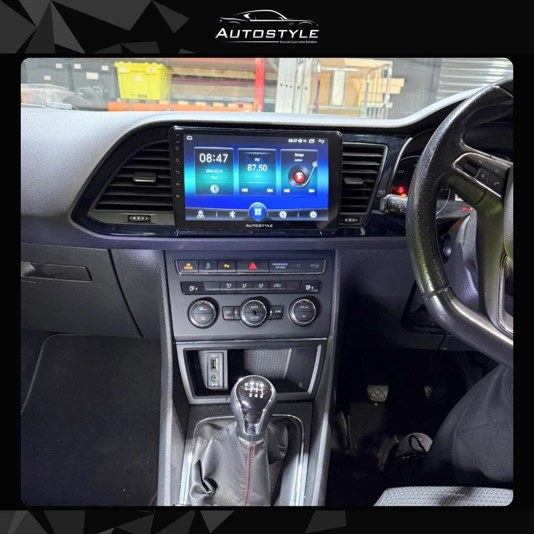 SEAT Leon Apple Carplay / Android Auto 9" Stereo Upgrade 2012-2020