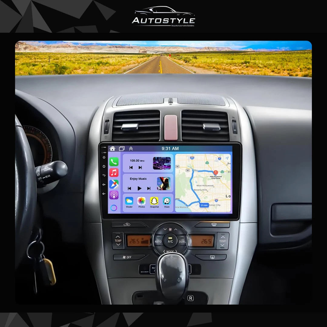Toyota Auris E150 Corolla Apple Carplay / Android Auto 10" Stereo Upgrade 2006-2012