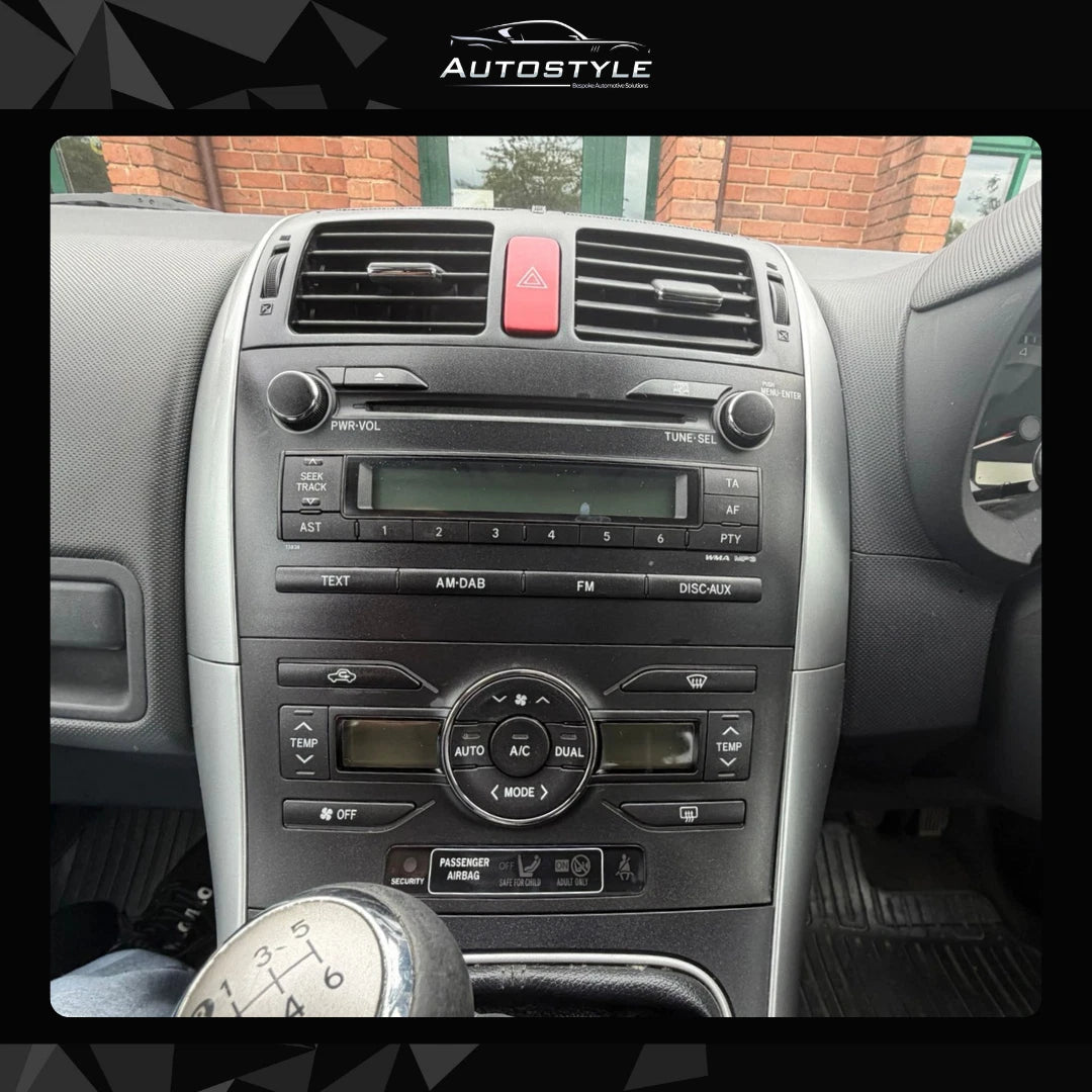 Toyota Auris E150 Corolla Apple Carplay / Android Auto 10" Stereo Upgrade 2006-2012