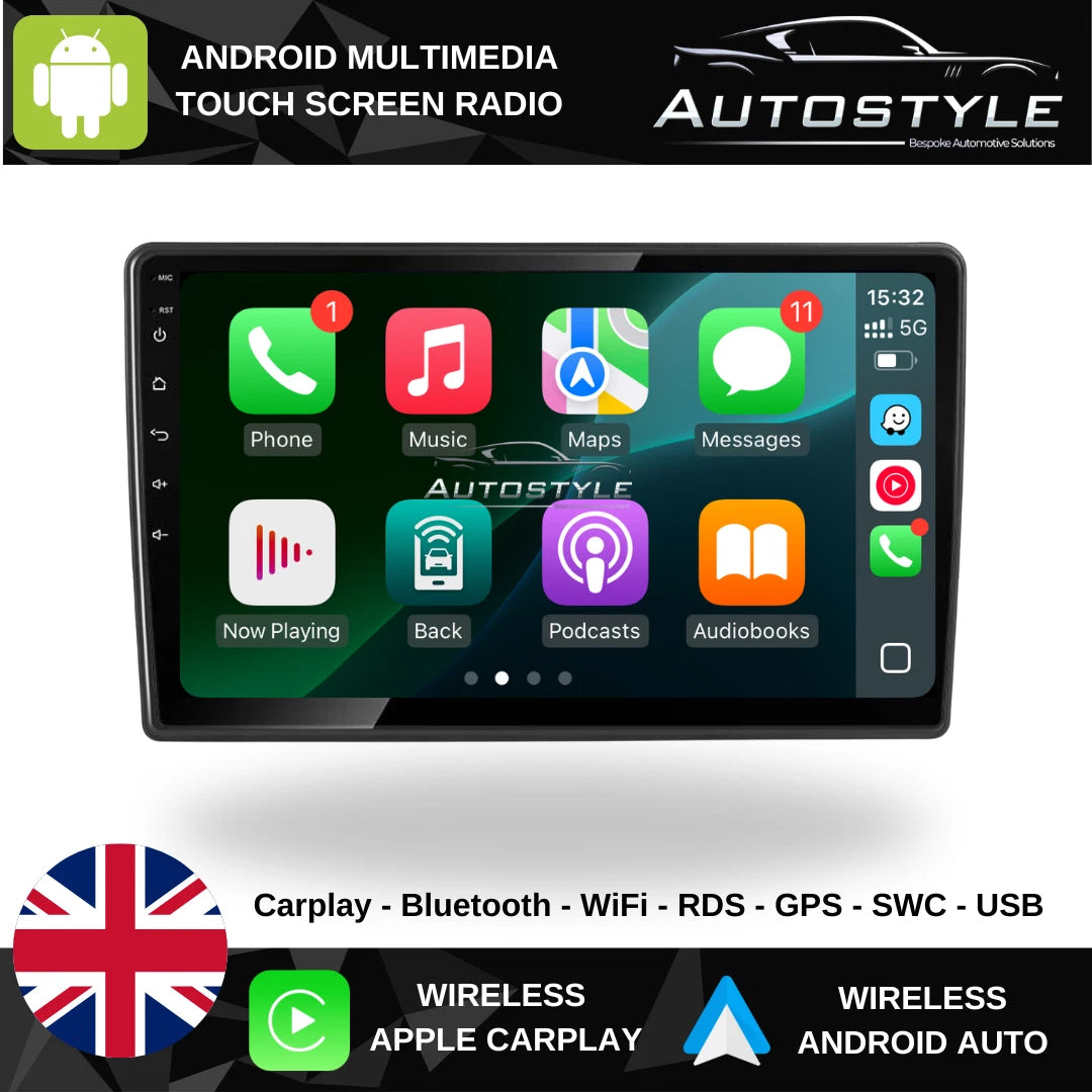Toyota Auris E150 Corolla Apple Carplay / Android Auto 10" Stereo Upgrade 2006-2012