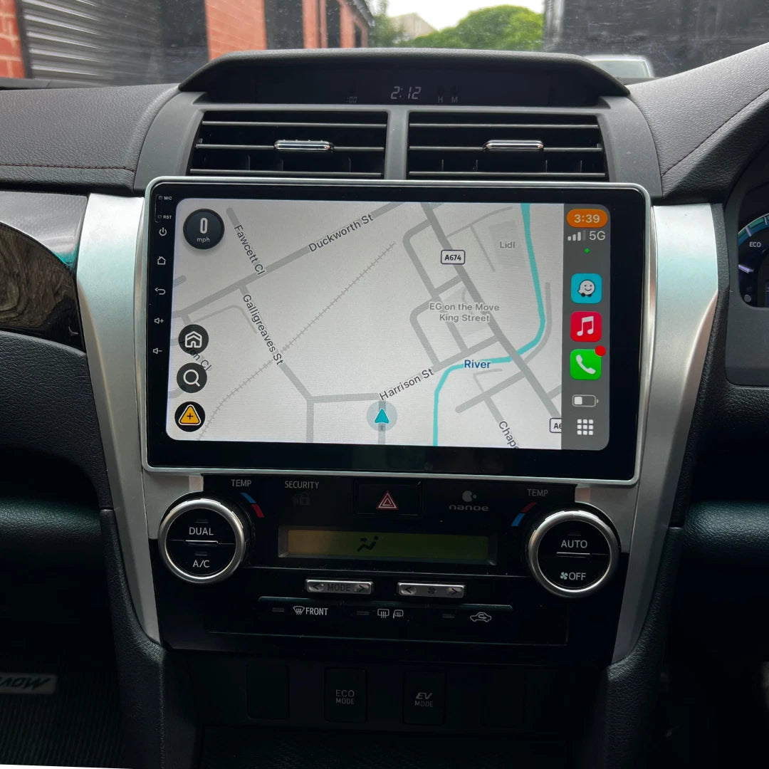 Toyota Camry XV50 Apple Carplay / Android Auto 9" Stereo Upgrade 2011-2014
