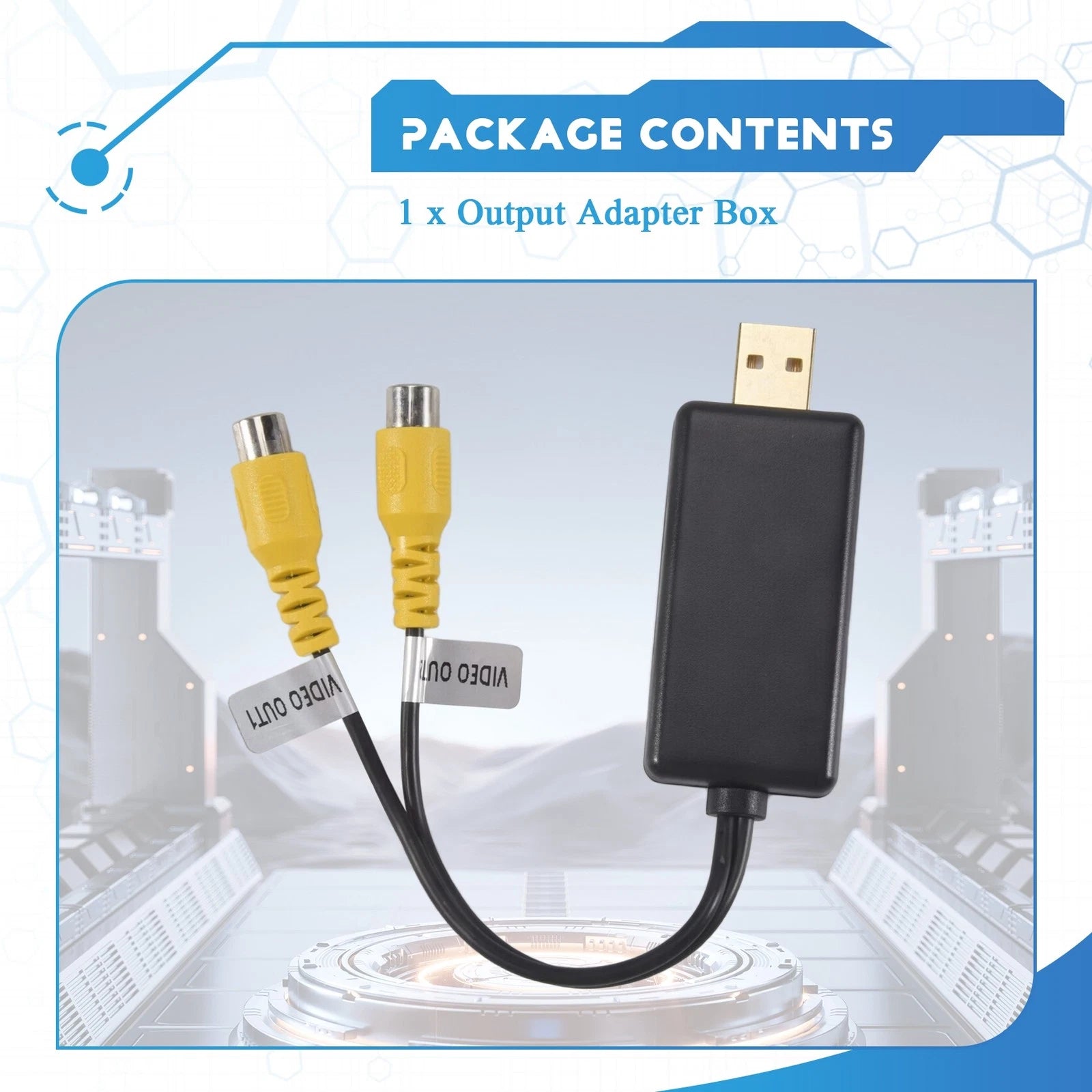 Video Output USB Adapter for Car Android Screen CVBS HDMI