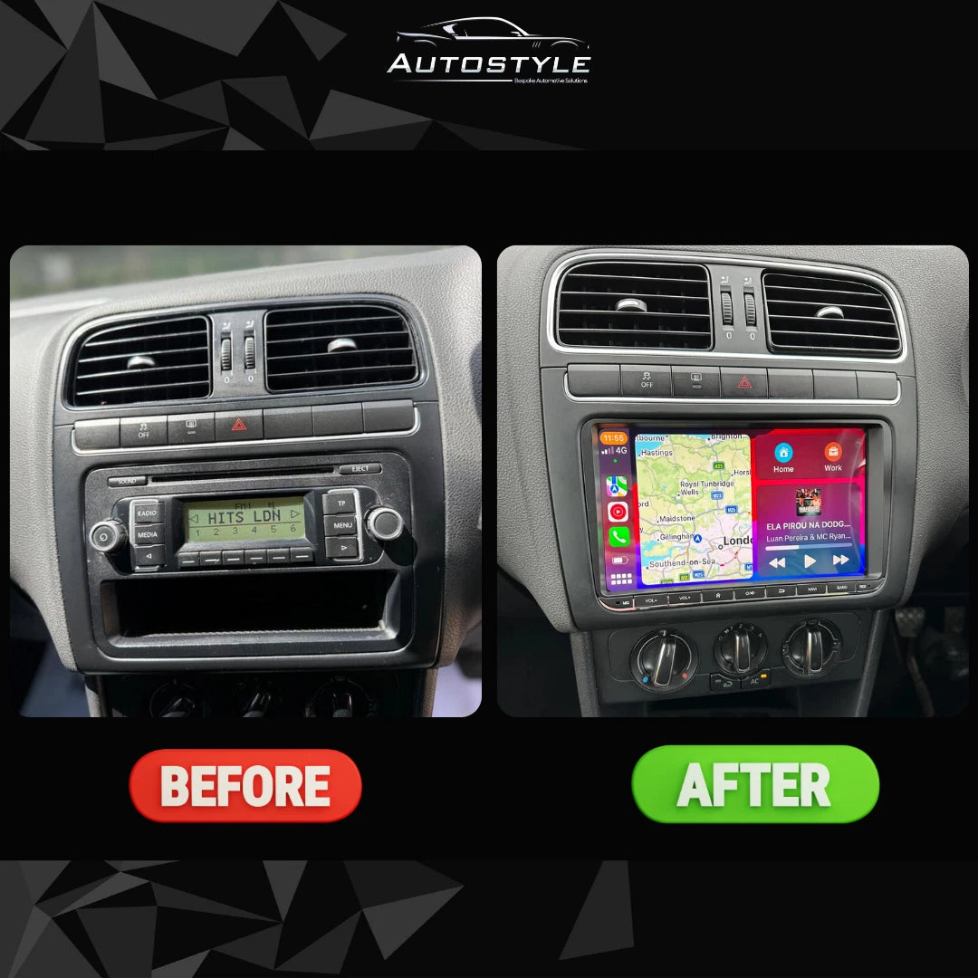 VW / Seat / Skoda UNIVERSAL Apple Carplay / Android Auto 9" Stereo Upgrade