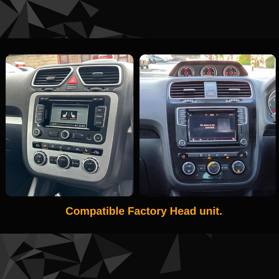 VW Caddy Apple Carplay / Android Auto 9" Stereo Upgrade 2003-2015