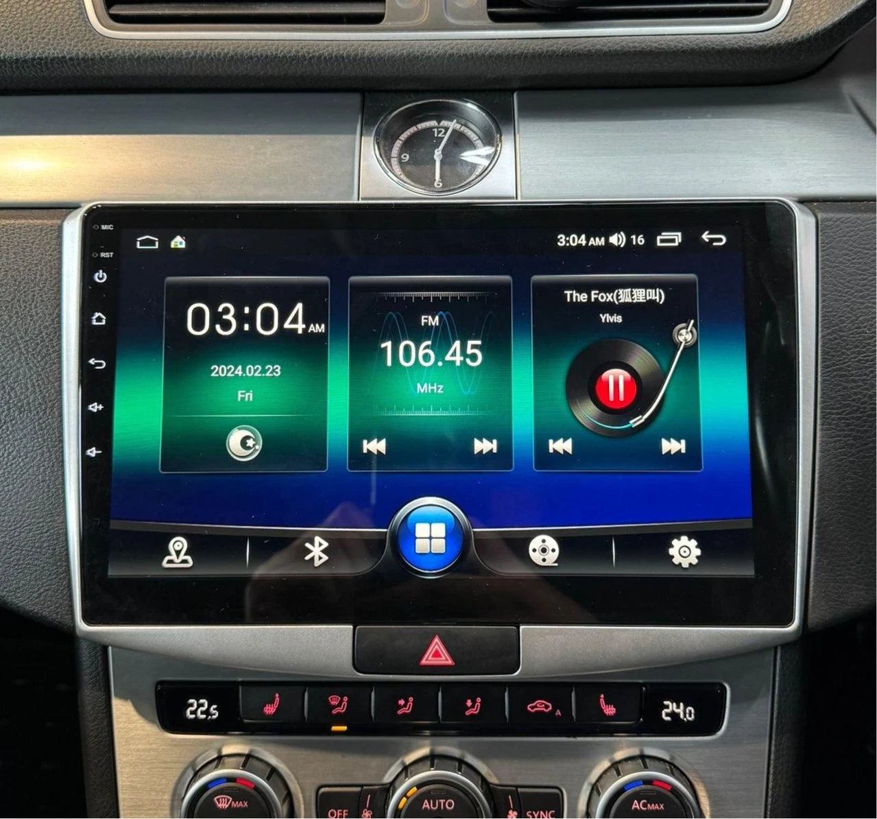VW Passat Apple Carplay / Android Auto 10" Stereo Upgrade 2005-18