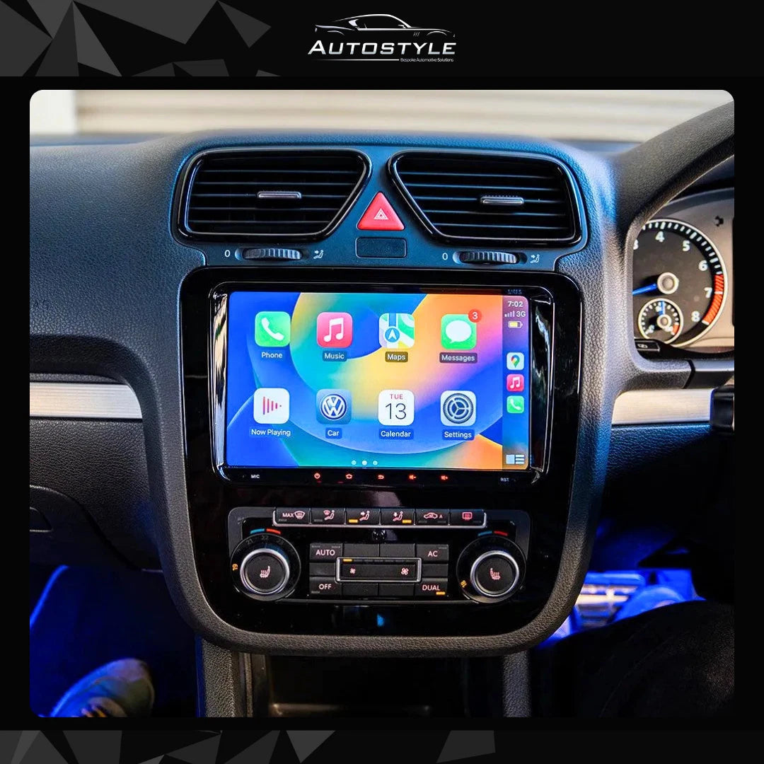 VW Scirocco 3 Apple Carplay / Android Auto 9" Stereo Upgrade 2008-2014