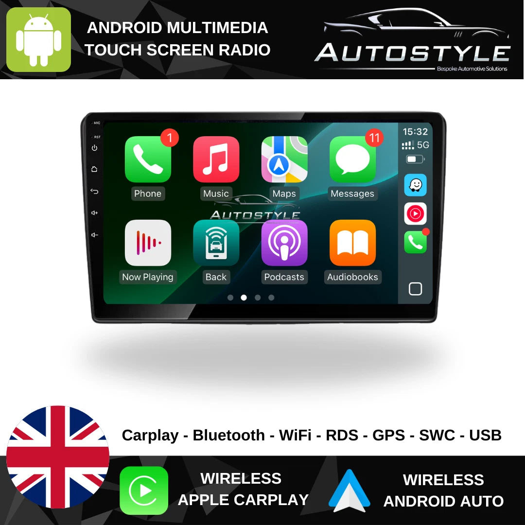 Vauxhall Astra/ Zafira Apple Carplay / Android Auto 9" Stereo Upgrade 2007