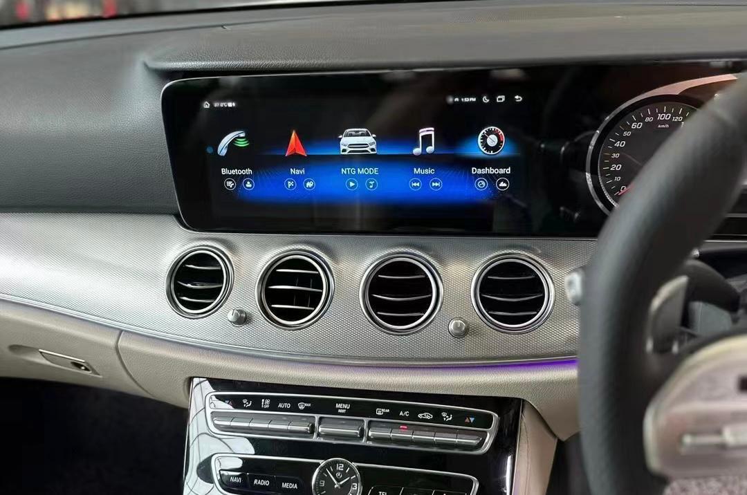 Mercedes-Benz E Class (2018-ON) Apple CarPlay Android Auto 12.3" Touch Screen RHD
