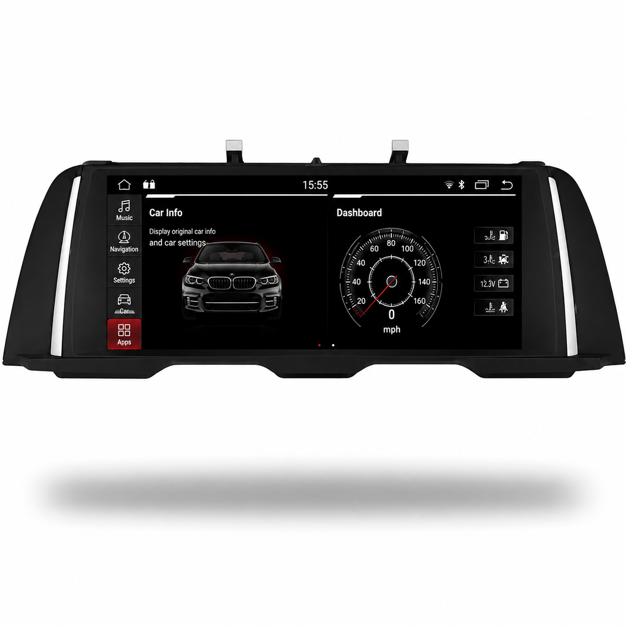 BMW 5 Series F10/F11 (2011-2017) CIC/NBT Apple CarPlay Android Auto 10.25" Touch Screen