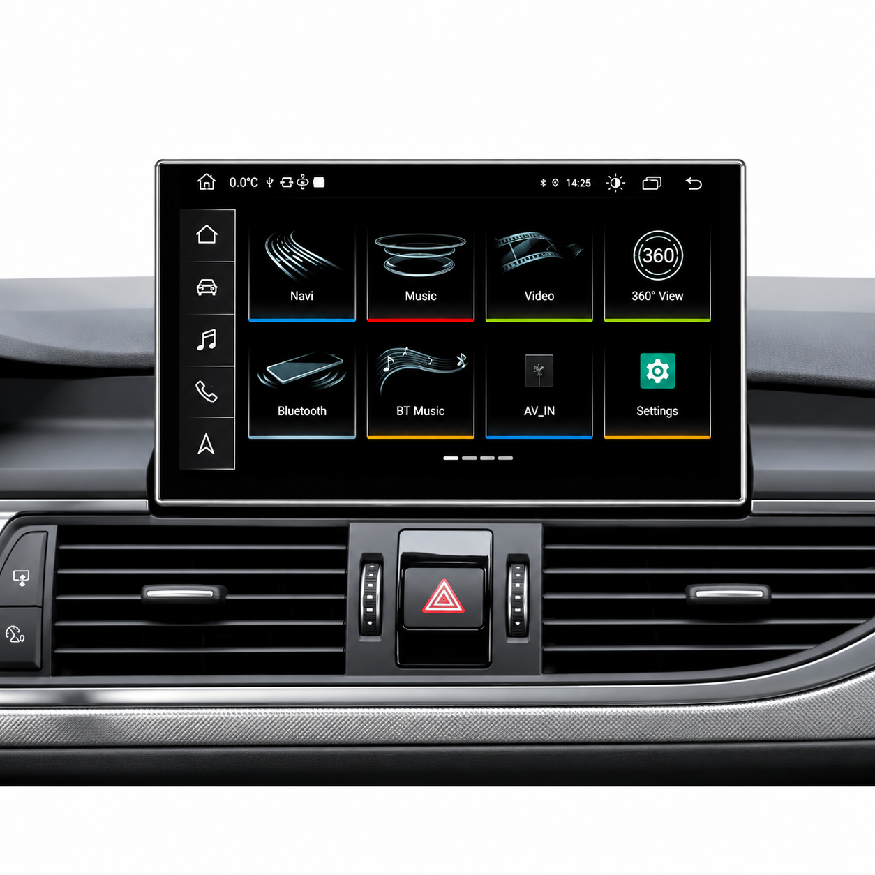 Audi A6  Apple Carplay / Android Auto 9" Flip-Out Stereo Upgrade (2011-2018)