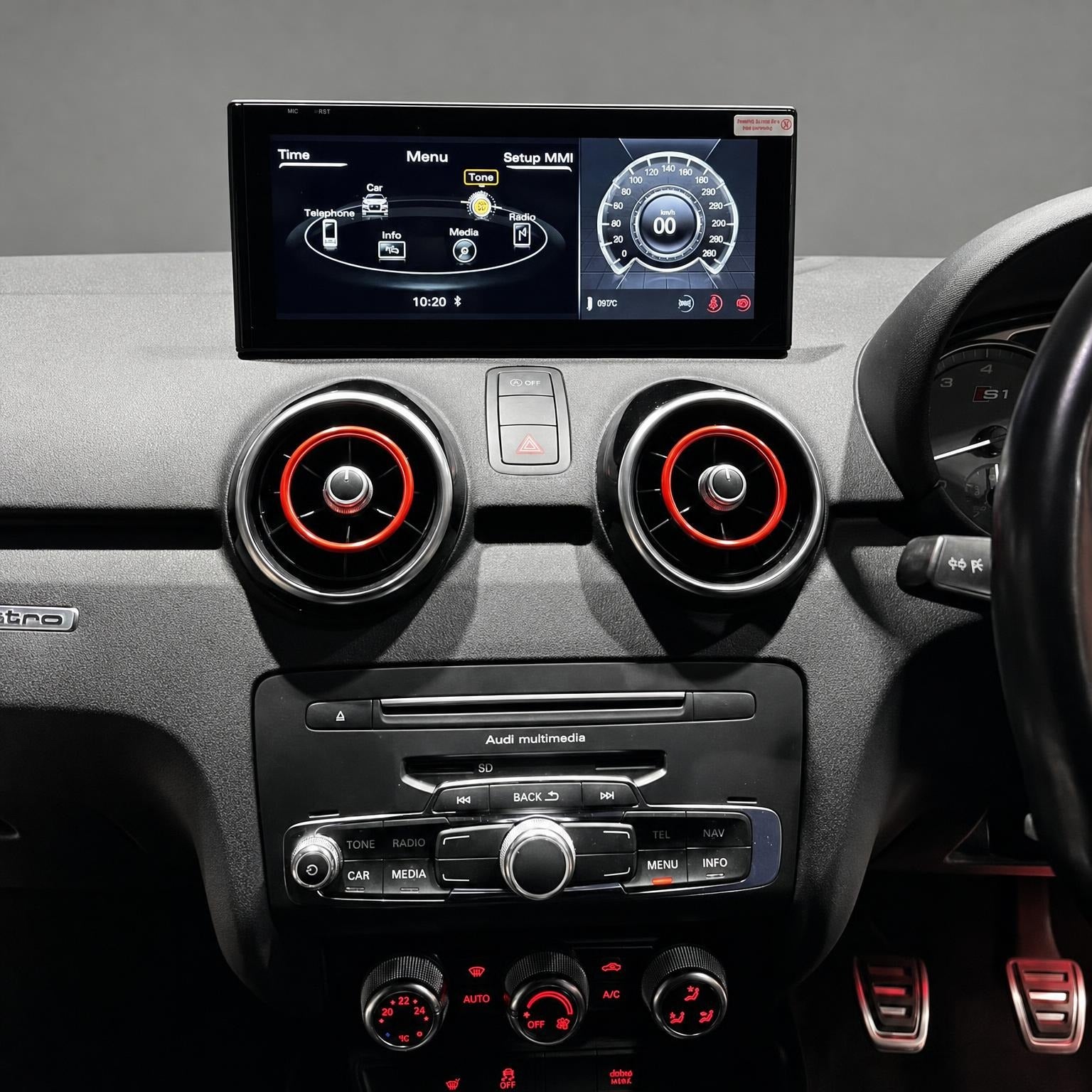 Audi A1 Apple CarPlay Android Auto 10.25" Stereo Upgrade (2010-2018)