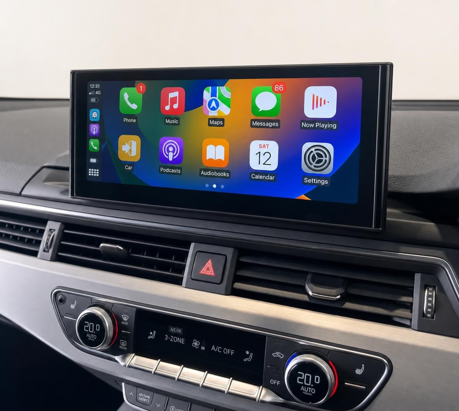 Audi A4 B9(2017-) Apple CarPlay Android Auto 10.25" Touch Screen RHD