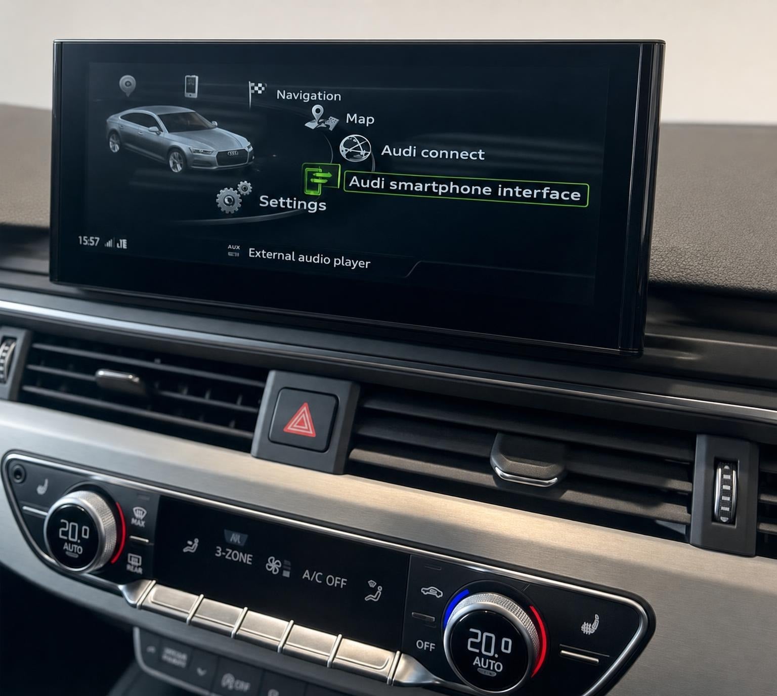 Audi A4 B9(2017-) Apple CarPlay Android Auto 10.25" Touch Screen RHD