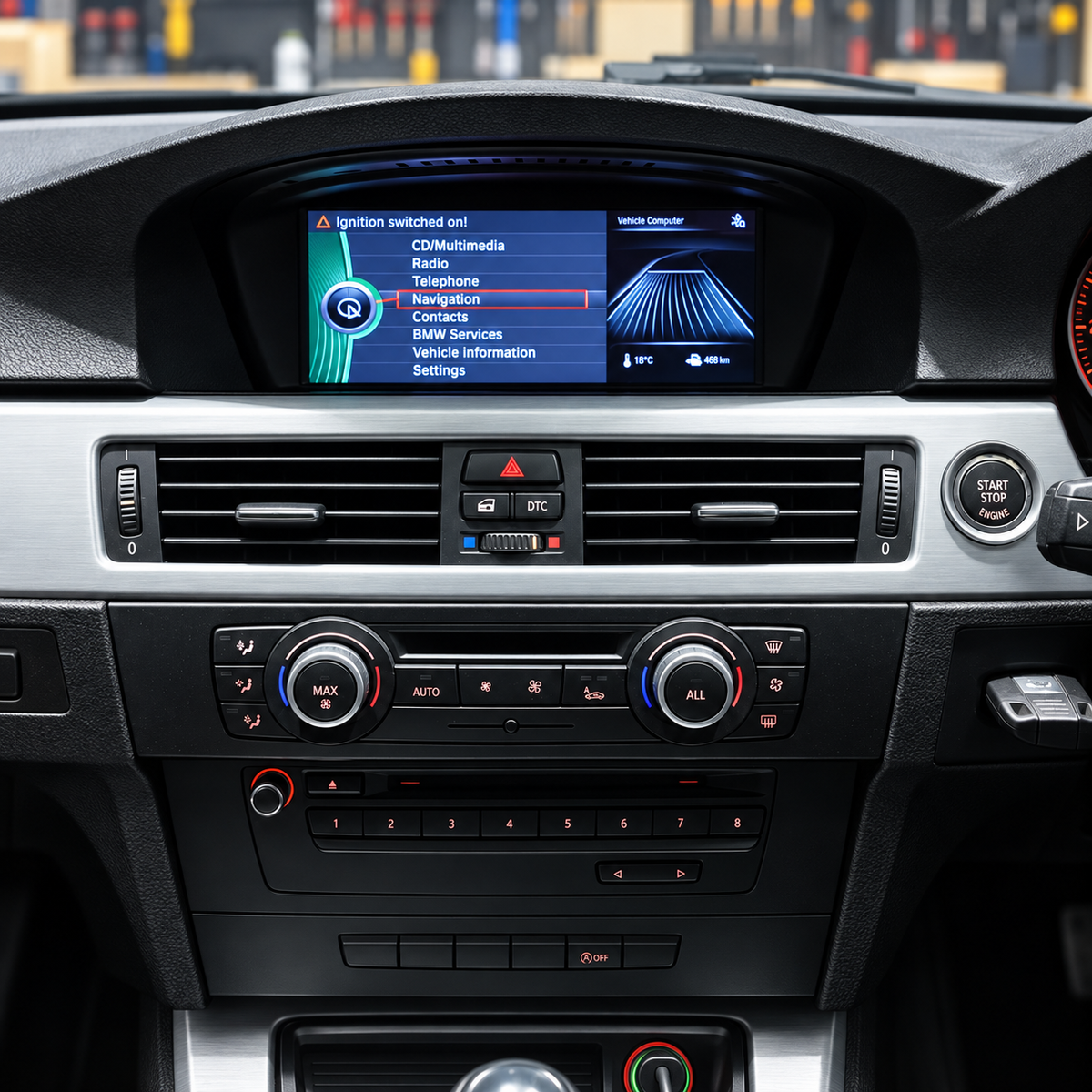 BMW 3 Series E90/E91 CIC Apple CarPlay Android Auto 8.8" Touch Screen