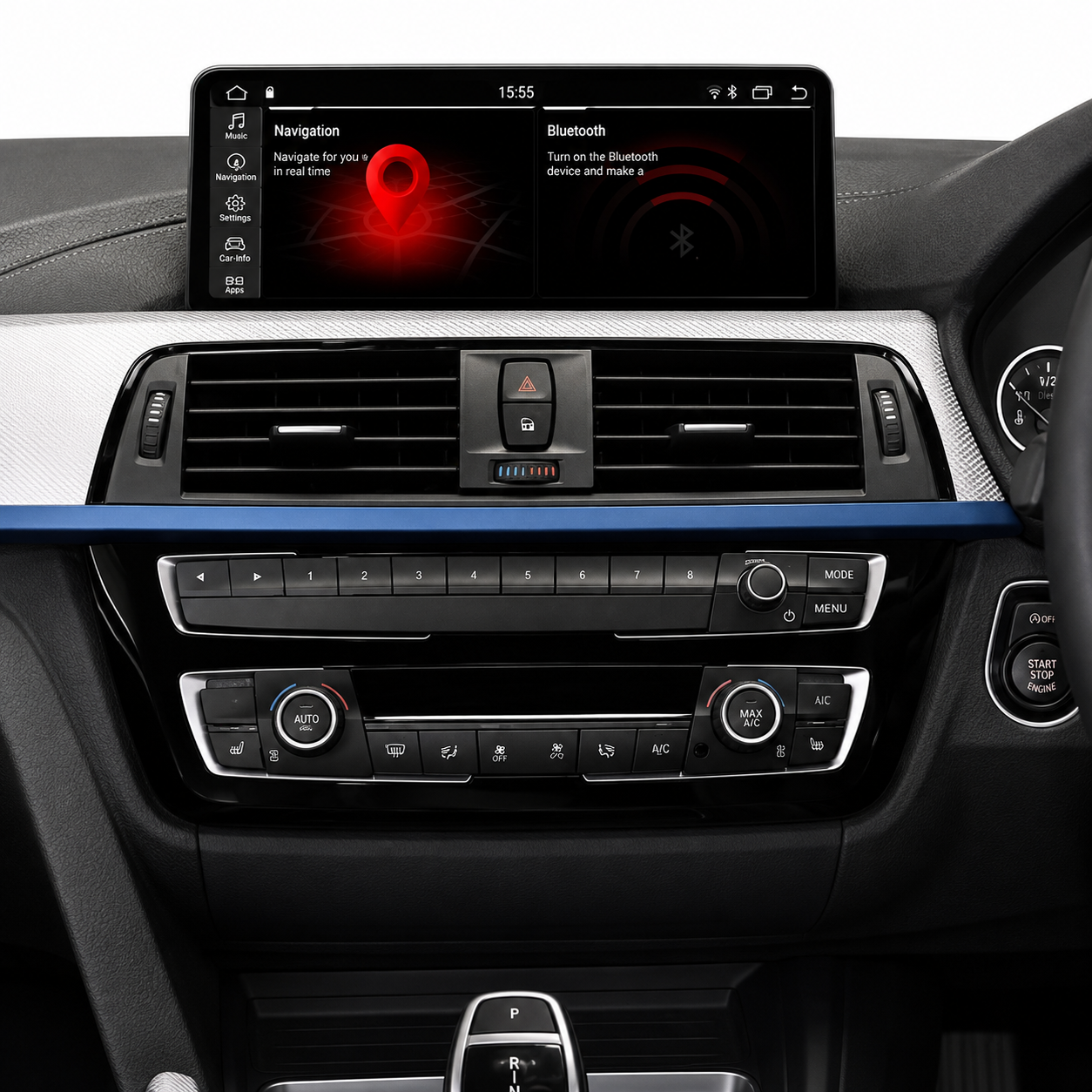BMW 3 Series Apple CarPlay Android Auto 10.25" Touch Screen M3/F30/F31/F34/F80 (2017-2022) EVO