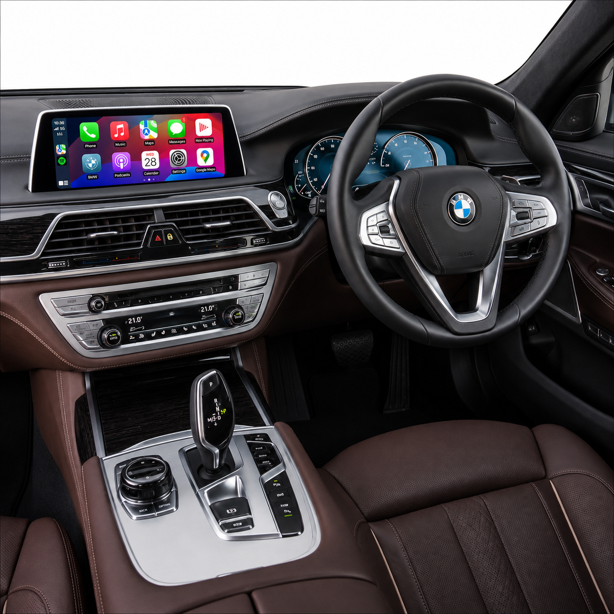 BMW 7 Series F01/F02 (2009-2015) CIC/NBT Apple CarPlay Android Auto 10.25" Touch Screen