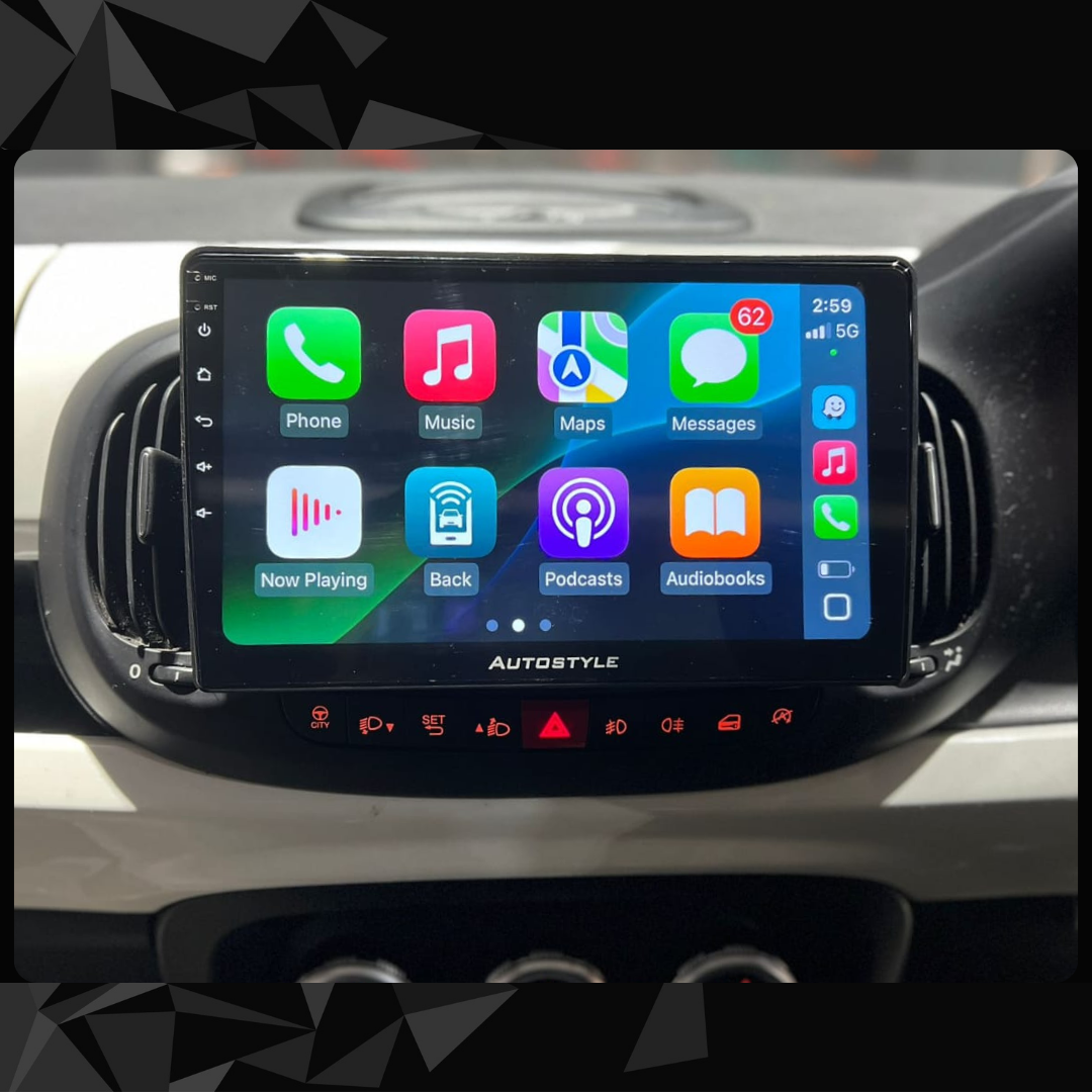 Fiat 500L Apple Carplay / Android Auto 10" Stereo Upgrade 2012-2022