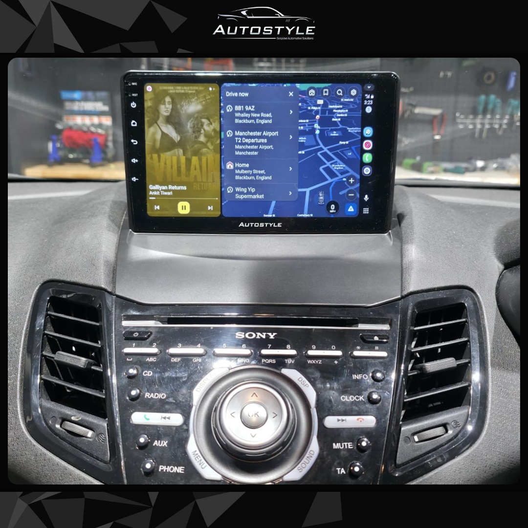 Ford Fiesta Apple Carplay / Android Auto 9" Stereo Upgrade (2008-2017)