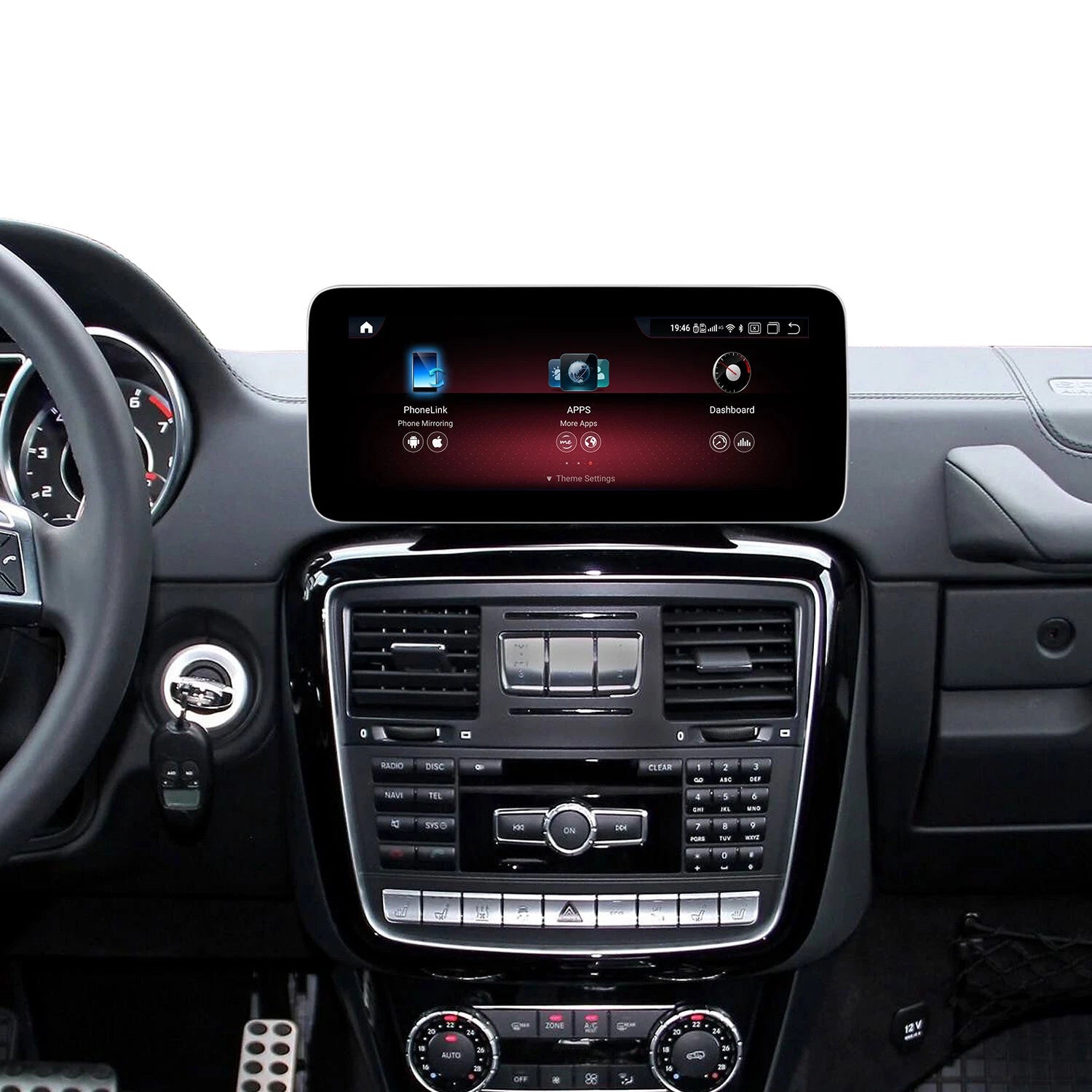 Mercedes-Benz G Class G350/G500/G63/G65 (2010-2017) Apple CarPlay Android Auto 10.25" Touch Screen