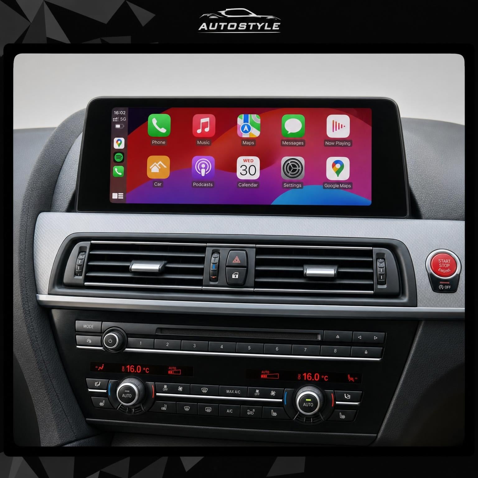 BMW 6 Series F06 F12 F13 Apple CarPlay Android Auto 10.25" Touch Screen CIC/NBT