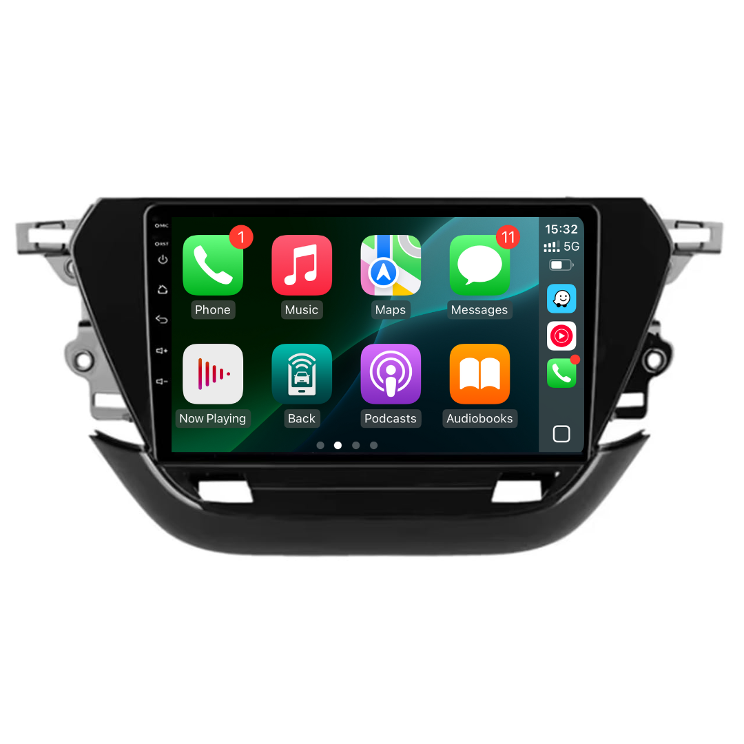 Vauxhall Corsa F / SE Apple Carplay / Android Auto 9" Stereo Upgrade 2019-2024