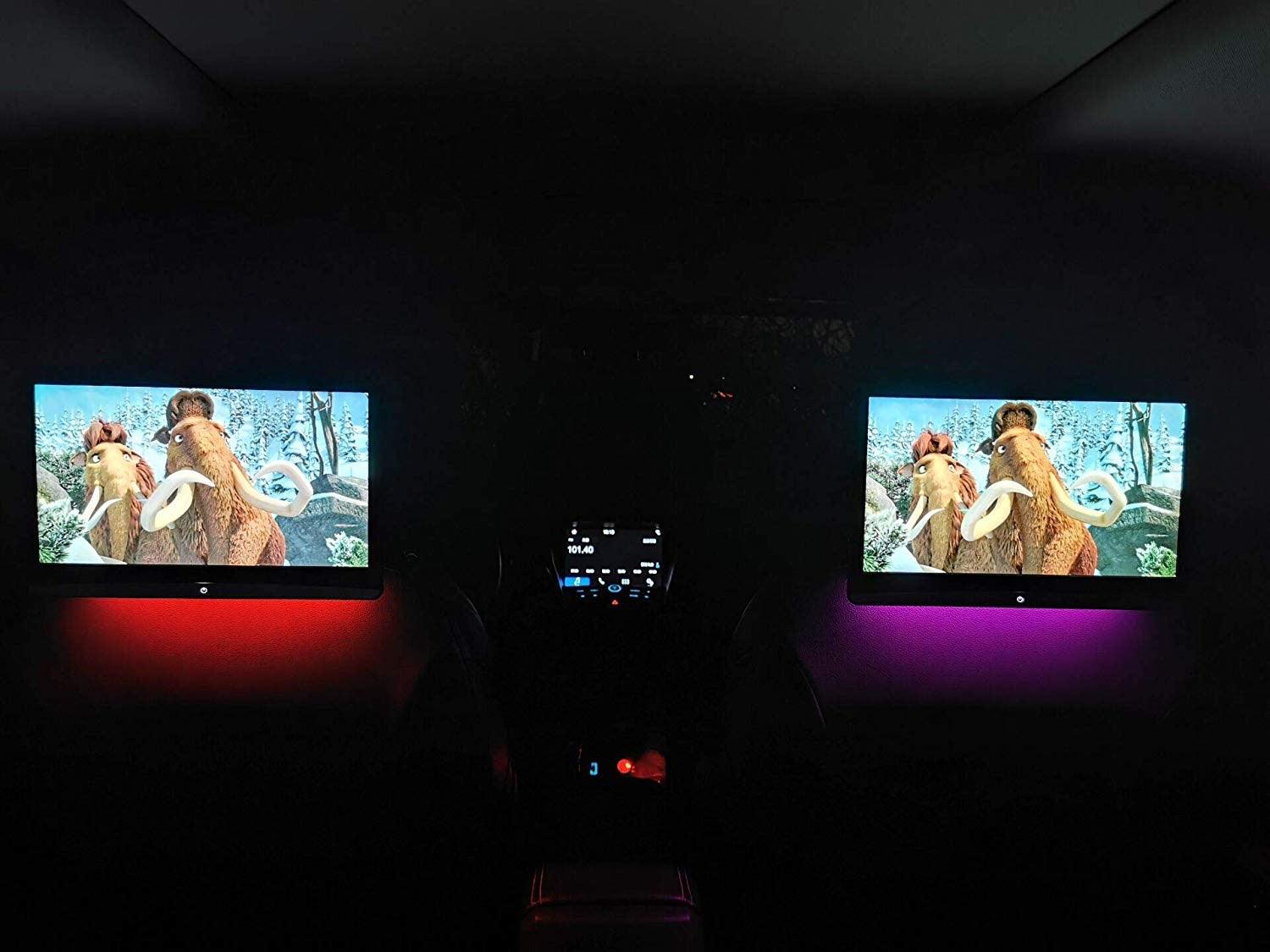 10.1" Android Rear Entertainment Headrest Screen Pair