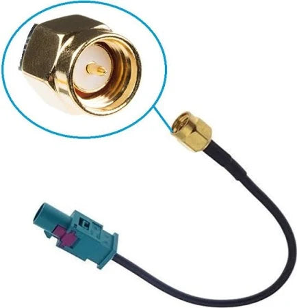 DAB / GPS OEM to Android converter Adapter for Android Screen Stereo Fakra SMA